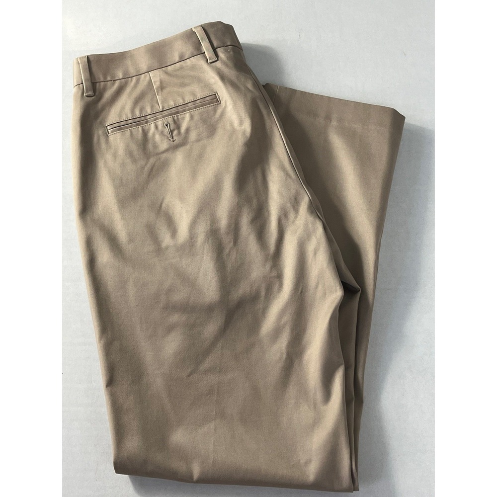 Bonobos Dress Pants Men 32x30 Beige Straight Fit Wednesday WeekdayWarrior Formal